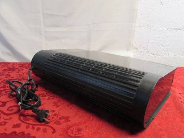 ORECK AIR FILTER & PORTABLE ELECTRIC HEATER