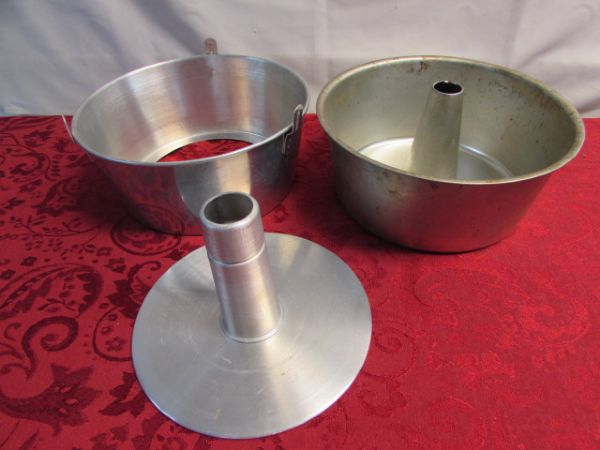 CAKES, COOKIES, DONUTS OH MY! CAKE PANS, TART PANS, MEASURING CUPS & MORE