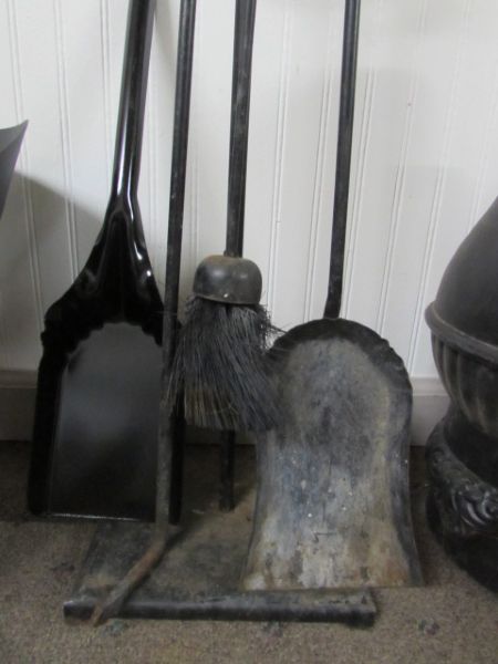 FIREPLACE TOOLS, CARRIERS, ANDIRONS & DURAFLAME LOGS