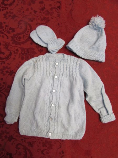 IT'S A BOY!  VINTAGE FOR BABY BOY . . . & MOMMY
