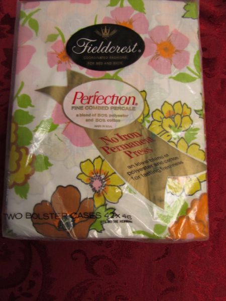 HUGE LOT OF UNOPENED SHEETS & PILLOW CASES