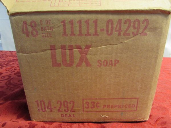 FAMOUS LUX BEAUTY SOAP!  48 BARS
