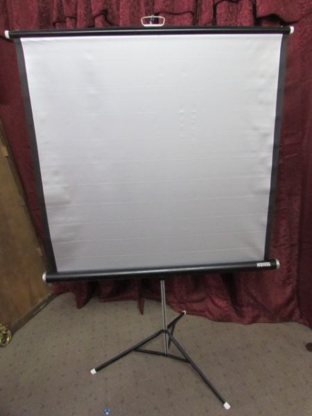 MONTGOMERY WARD PROJECTION SCREEN
