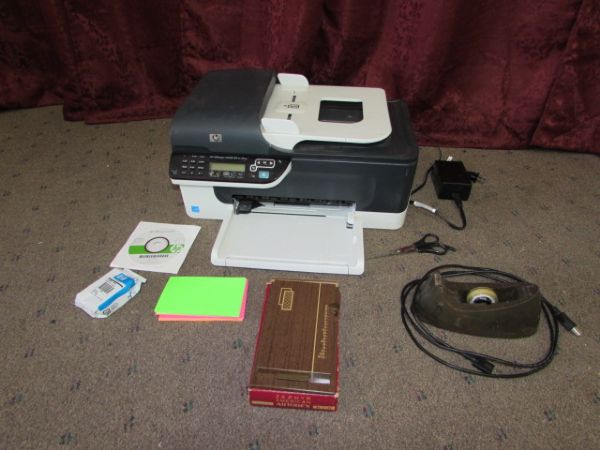 HP OFFICEJET J4550 ALL IN ONE PRINTER & OFFICE SUPPLIES