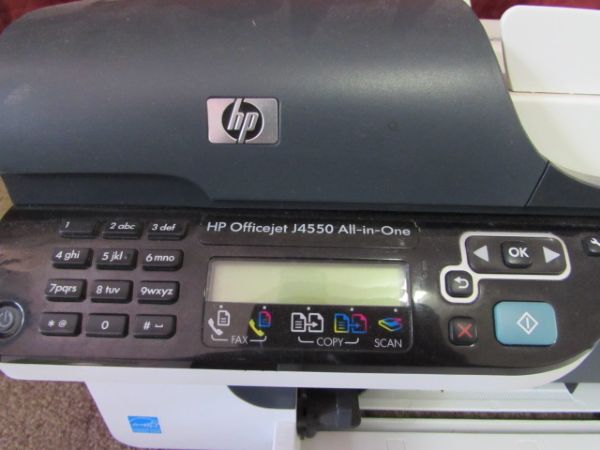 HP OFFICEJET J4550 ALL IN ONE PRINTER & OFFICE SUPPLIES
