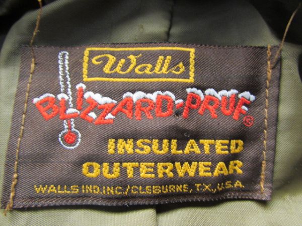 WALL'S BLIZZARD PROOF INSULATED COVERALLS