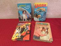 FOUR VINTAGE LASSIE BOOKS