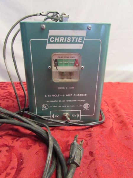 CHRISTIE CODEL C-6600 BATTERY CHARGER