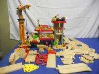 AWESOME WOODEN PLAN CITY PLAY SET