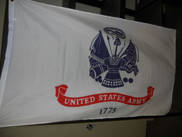 A FANTASTIC UNITED STATES ARMY FLAG