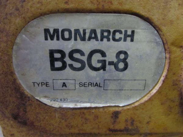 MONARCH BSG 8 TRASH PUMP