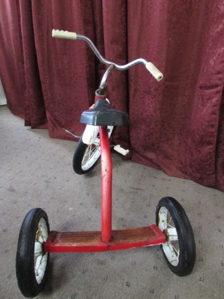 CUTE HEDSTROM RED TRICYCLE