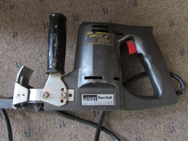  RECIPROCATING SAW, ORBITAL POLISHER & EXTENSION CORD- ALL TOOLS POWER UP!