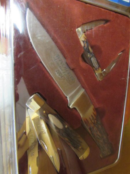 WINCHESTER LIMITED EDITION 3 KNIFE GIFT SET NIB