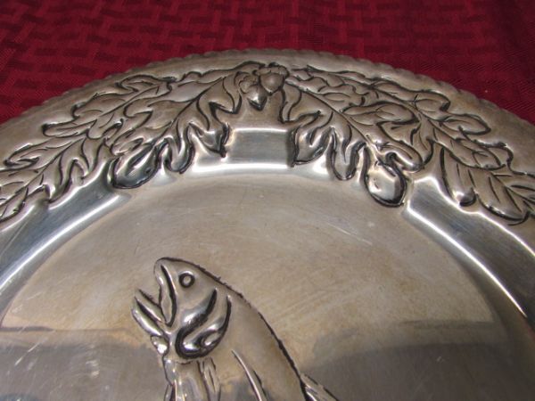 ANOTHER NEAT PLATTER, BUT THIS ONE IS FOR THE FISHING FAN