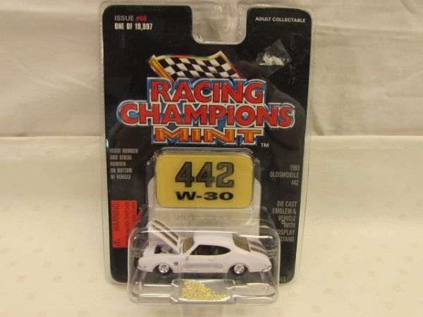 FIVE RACING CHAMPIONS ADULT COLLECTIBLE DIE CAST CARS