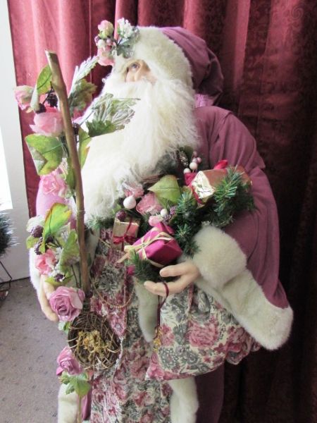WONDERFUL FOUR FOOT TALL FATHER CHRISTMAS 