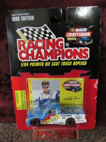 7 UNOPENED, COLLECTIBLE, RACING CHAMPIONS DIE CAST CARS