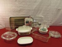AWESOME PYREX, CORNING WARE & CREATIVE GLASS BY CORNING