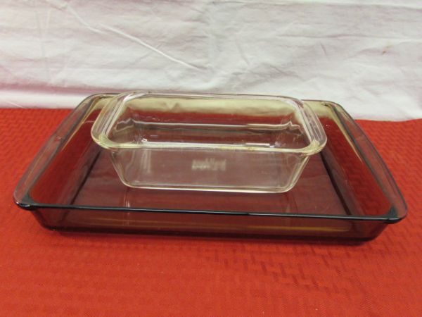 AWESOME PYREX, CORNING WARE & CREATIVE GLASS BY CORNING