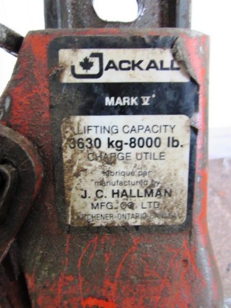 JACK-ALL HIGHLIFT STYLE JACK AND LARGE BOLT CUTTERS