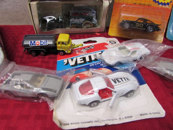 DIE-CAST CARS - MATCH BOX, BROOKLIN MOTORS, & MORE