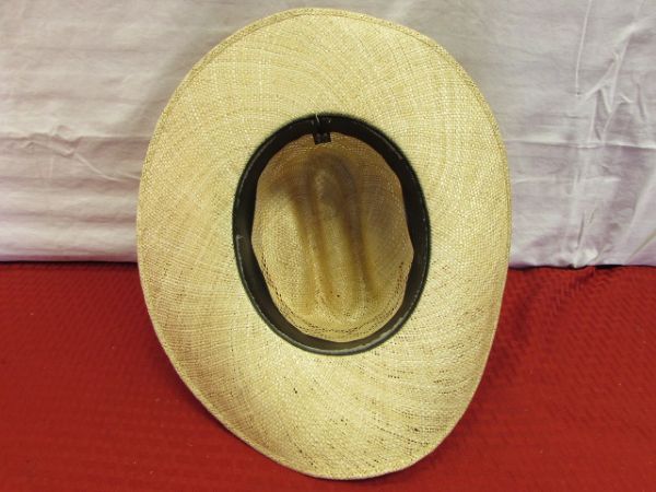 KEEP THE SUN OFF WITH THESE 3 GREAT STRAW HATS 