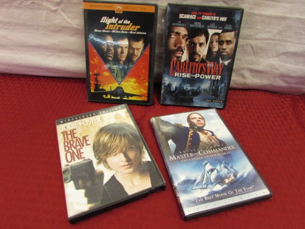 MOVIES!  15 GREAT DVD'S  OF VARIOUS GENRES!!