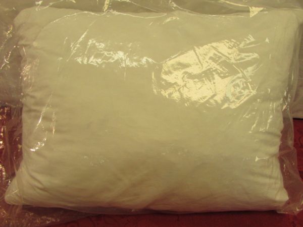  SO SOFT!  SNOW WHITE DOWN & FEATHER PILLOW - NEW!