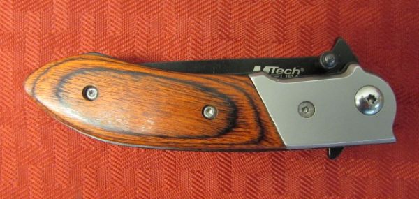 RED CLAY BOWIE & M-TECH TACTICAL FOLDING KNIFE
