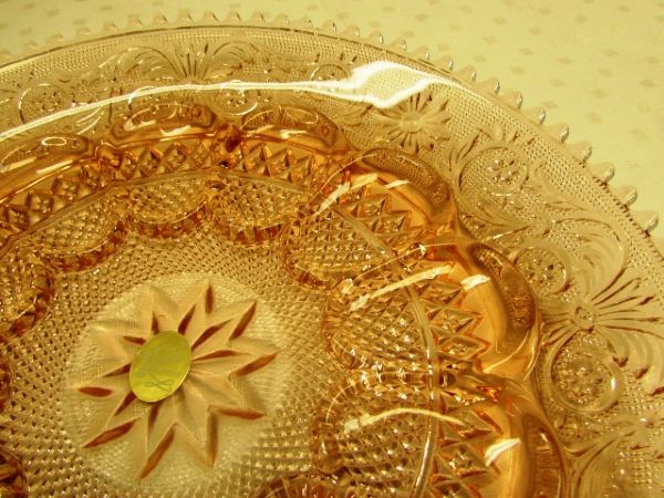 BEAUTIFUL TIARA GLASS EXCLUSIVE SERVING PLATTER & DEVILLED EGG PLATE - NEW IN BOX