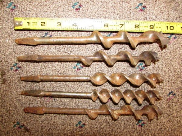 WOOD DRILL BITS FOR A BRACE 
