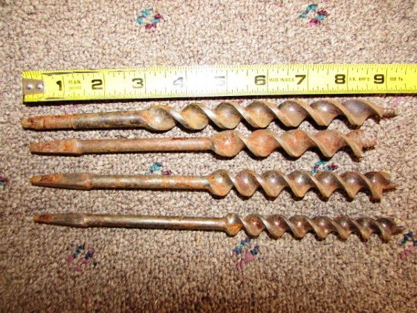 WOOD DRILL BITS FOR A BRACE 