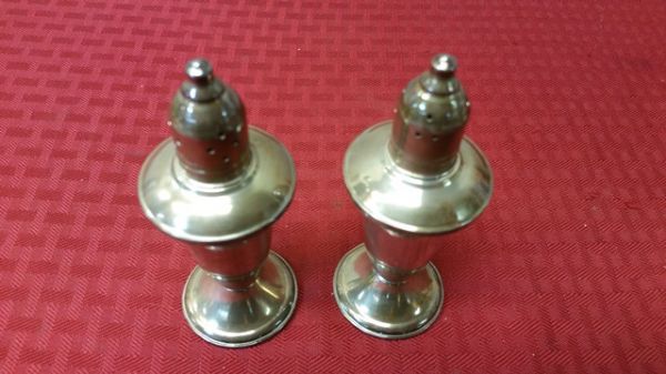 DUCHIN CREATION  STERLING  SILVER SALT & PEPPER SHAKERS NEVER USED