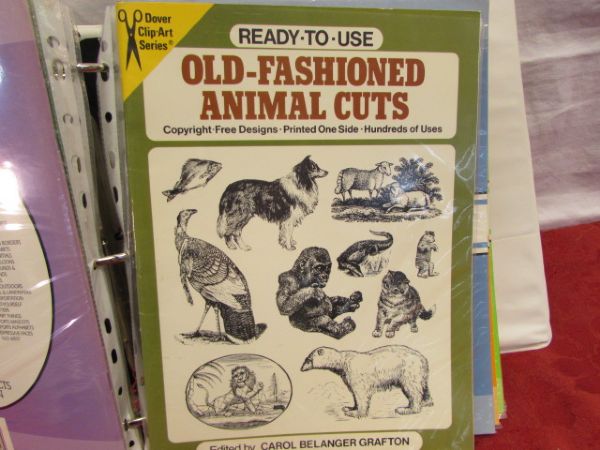 THIRTY AWESOME CLIP ART BOOKS 