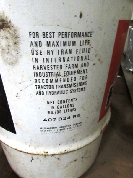 INTERNATIONAL HARVESTER HY-TRANS-FLUID FOR TRACTOR TRANSMISSION OR HYDRAULICS