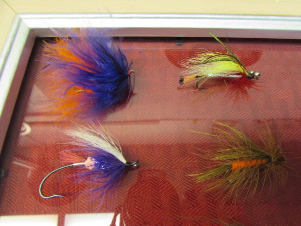 BEAUTIFUL & COLORFUL HAND TIED FLIES PERFECT FOR FRAMING OR FISHING