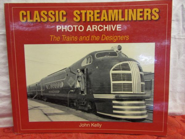 SIX GREAT BOOKS ON TRAINS - LOTS OF WONDERFUL PHOTOS!