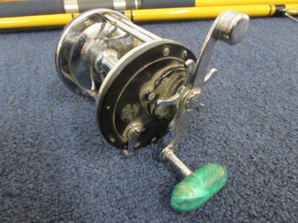 CATCH THE BIG ONE - EAGLE CLAW SALT WATER ROD, PENN LONGBEACH REEL, GIANT LURES & MORE