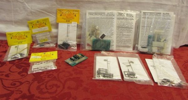 STOP 'N GO - HO MODEL TRAIN ELECTRONIC SIGNALING SYSTEM KITS 