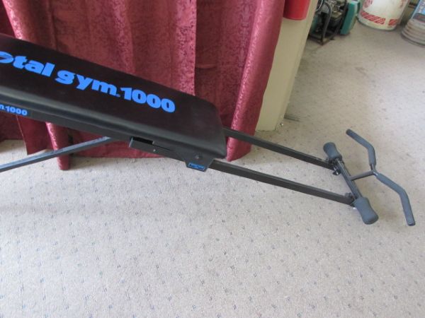 TOTAL GYM 1000 EXERCISE MACHINE