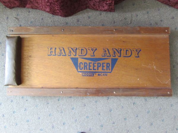 VINTAGE HANDY ANDY CREEPER IN GOOD WORKING CONDITION!