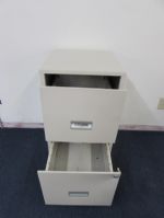 GOOD QUALITY TWO DRAWER METAL FILING CABINET