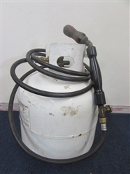 PROPANE TORCH WITH 5 GALLON TANK