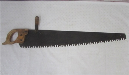 VINTAGE 3 FOOT LONG WARRANTED SUPERIOR SAW