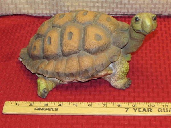 ADORABLE TORTOISE STATUE LOOKING FOR NEW HOME 