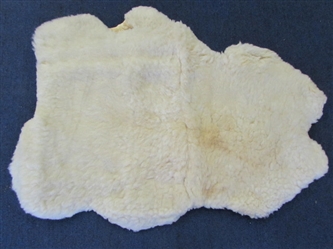 THICK NICE NATURAL SHEEP SKIN FOR YOUR WALL OR  ? ? ?