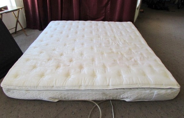 KING SIZE SLEEP NUMBER MATRESS  AND FOUNDATION SYSTEM