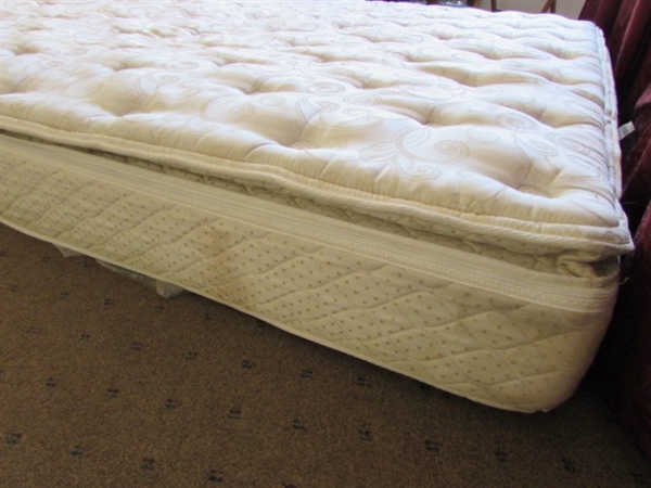 KING SIZE SLEEP NUMBER MATRESS  AND FOUNDATION SYSTEM