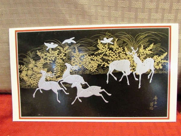 NIB SUSHI MAGIC KIT, HAND DECORATED JAPANESE PORCELAIN BOWL, STATIONARY, PAINTED EGG & TEAPOT